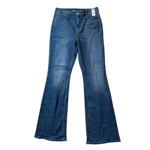 OLD NAVY Woman's Jeans/Pants HIGH Rise WOW FLARE, size 10 LONG/TALL